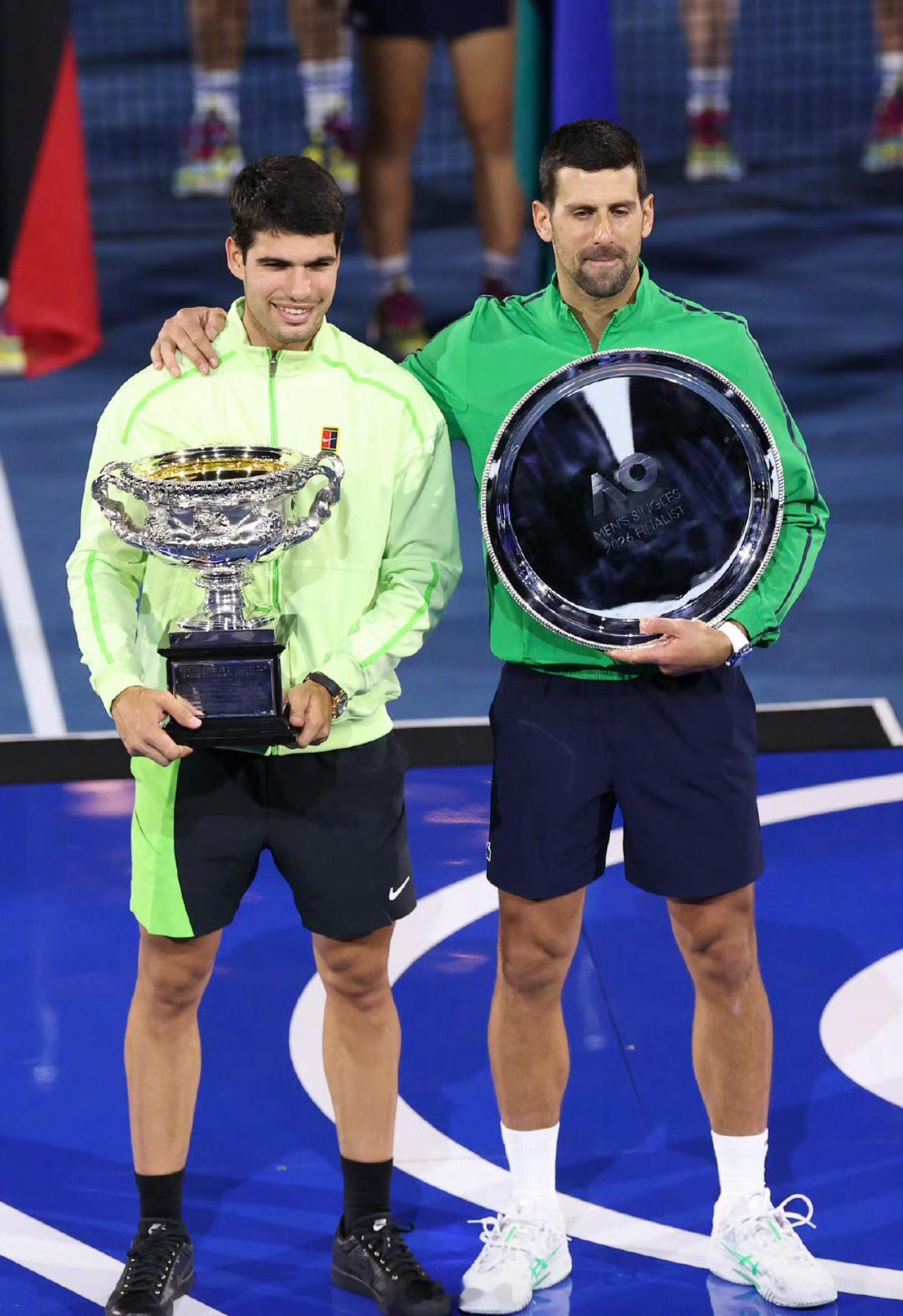 德约科维奇：“我战胜了辛纳，输给了卡洛斯。这比我去年走的路更远了一步。但我并不满