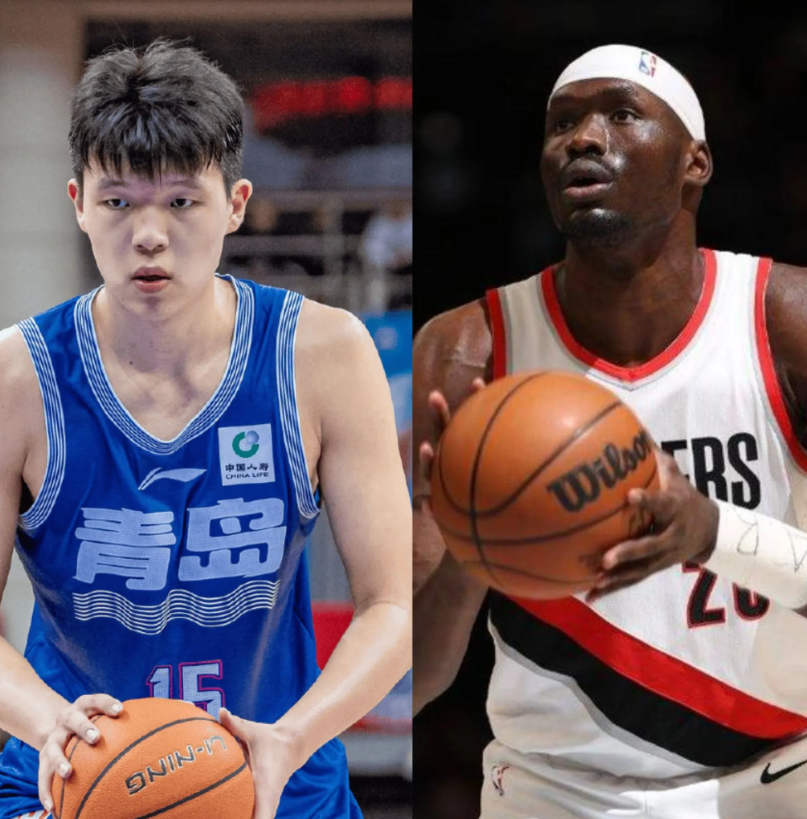 当杨瀚森被NBA开拓者选中后，原青岛男篮中锋外援杜普-里斯在开拓者队中处境尴尬，