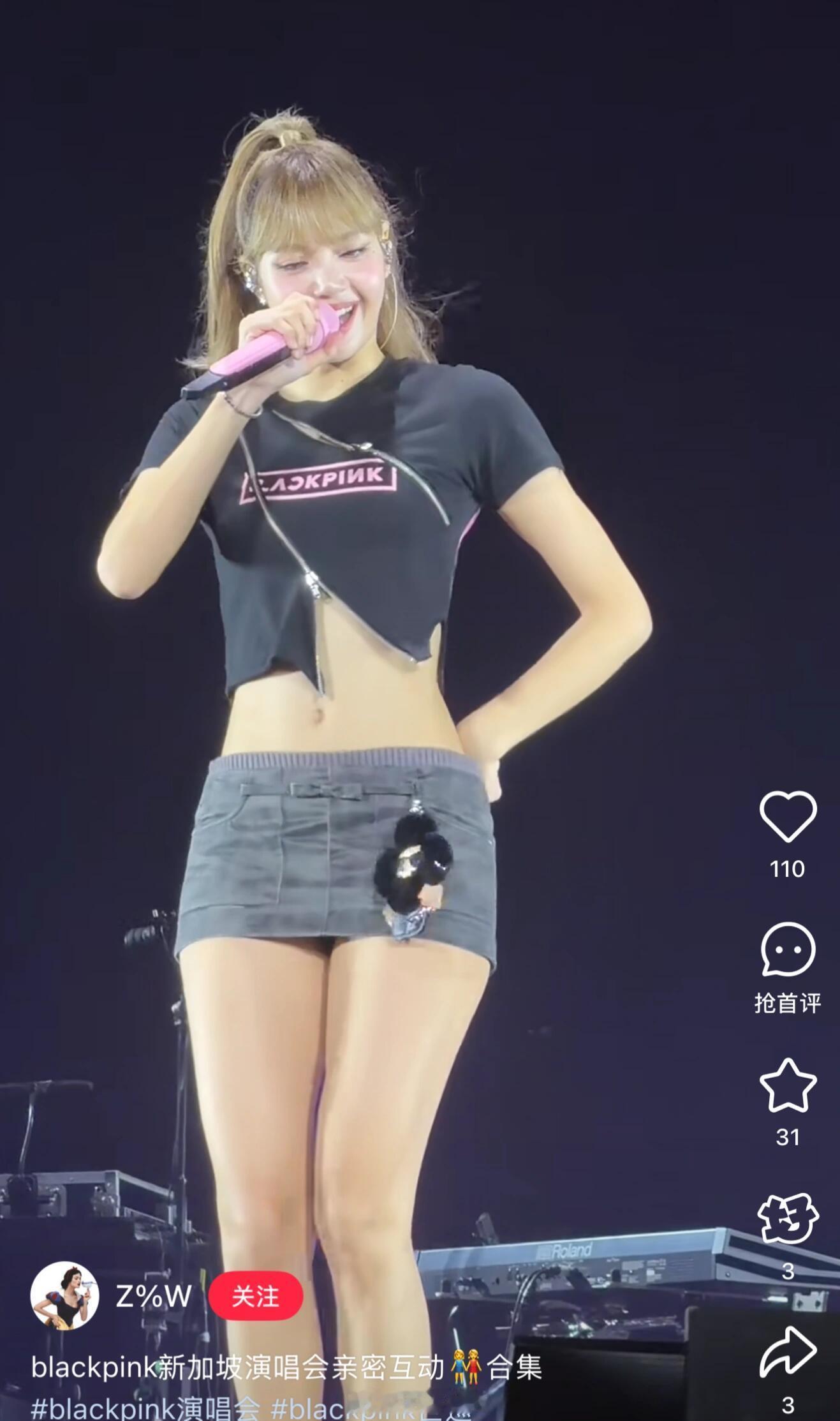 Lisa看着不像45kg啊我的意思是说45kg那也太难看了，图片这样多好看啊，真