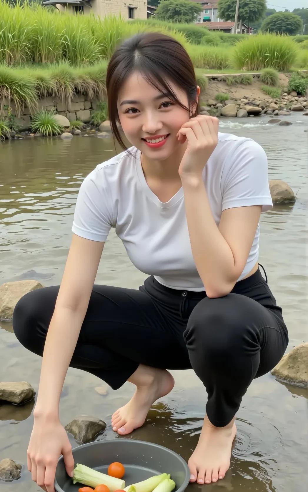 山村女人最辛苦，勤劳耕种持家务。起早贪黑忙不停，一生苦累求富裕。