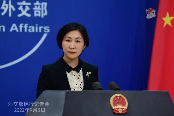 不要再讲"收复"台湾了！就在前两天，9月8日中国外交部发言人毛宁郑重向