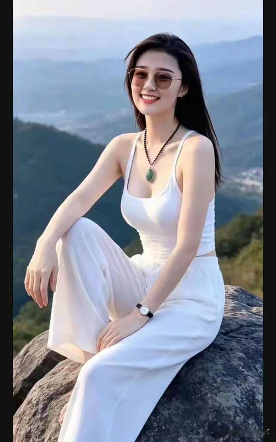 打80分也不过分，也不亏她！打100分不是不行，可这世上没有完美之人的，打80