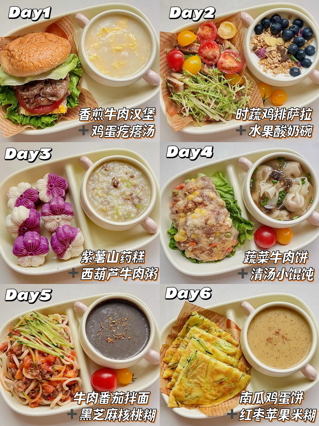 小朋友一周营养早餐不重样‼️搞定饭渣宝宝