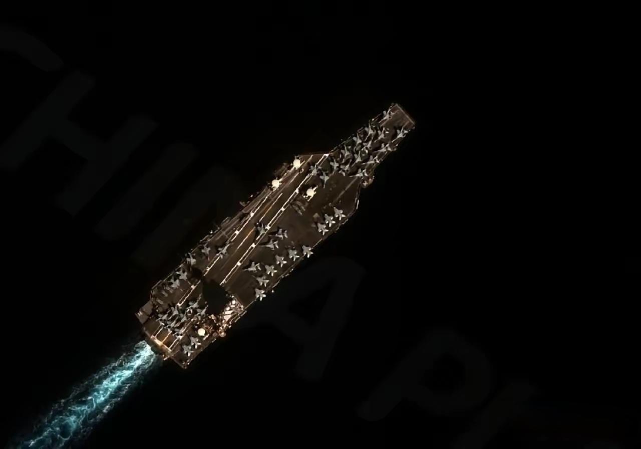 中国卫星MizarVision（觅熵科技）拍摄到了杰拉德·R·福特号航空母舰（C