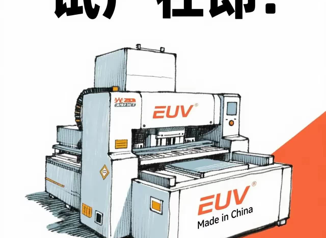 ​中国EUV光刻机采用激光诱导放电等离子体（LDP）替代ASML的激光诱导等离子