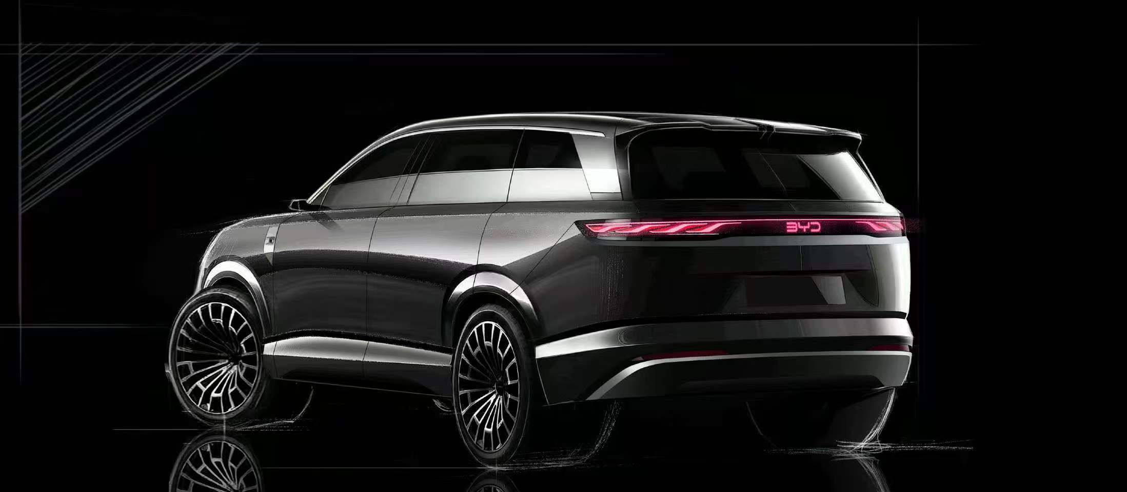 比亚迪大唐外观挺大气，不知道技术上会有什么惊喜