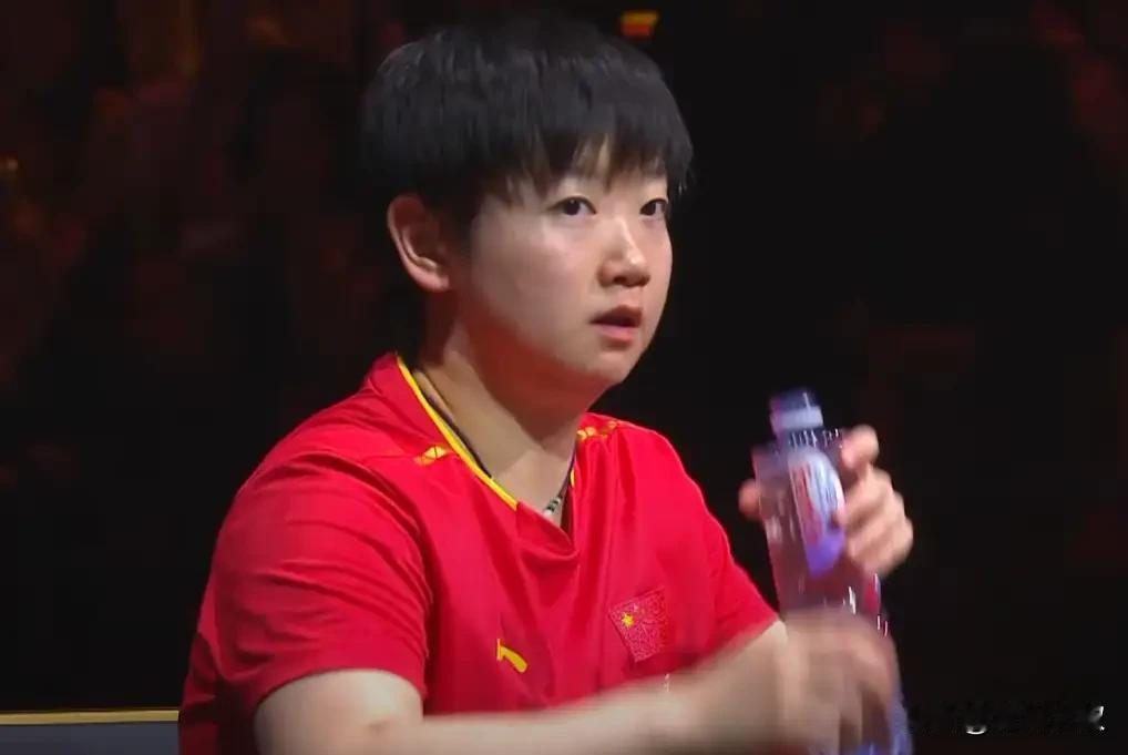 孙颖莎输了，挺好！首先王曼昱赢了，鳗鱼就有资格进入香港总决赛了，符合国乒最