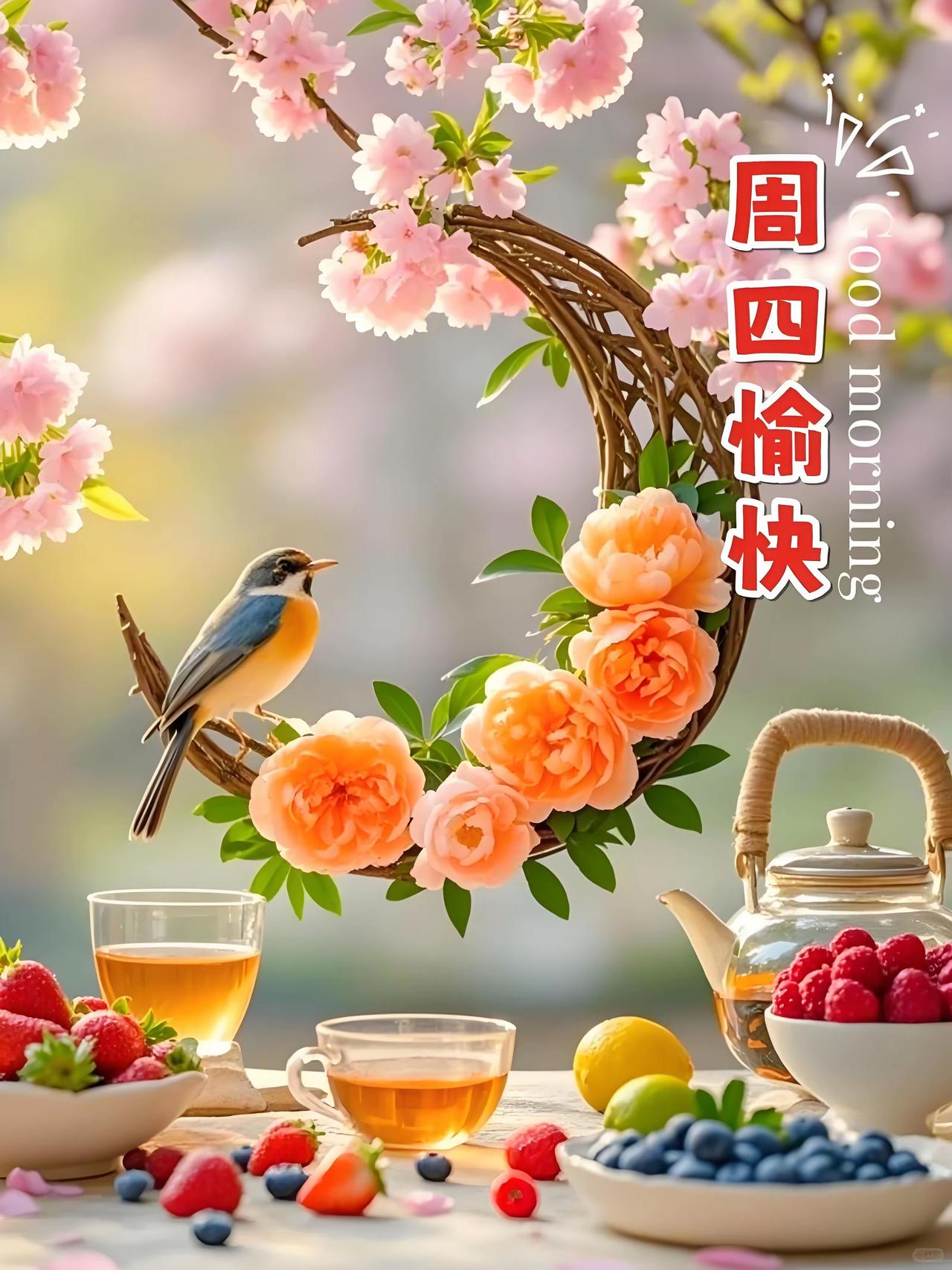 周四早安🍂清晨秋意缓缓，新的一天如约而来。假期临近尾声，收好旅途的美好回忆，
