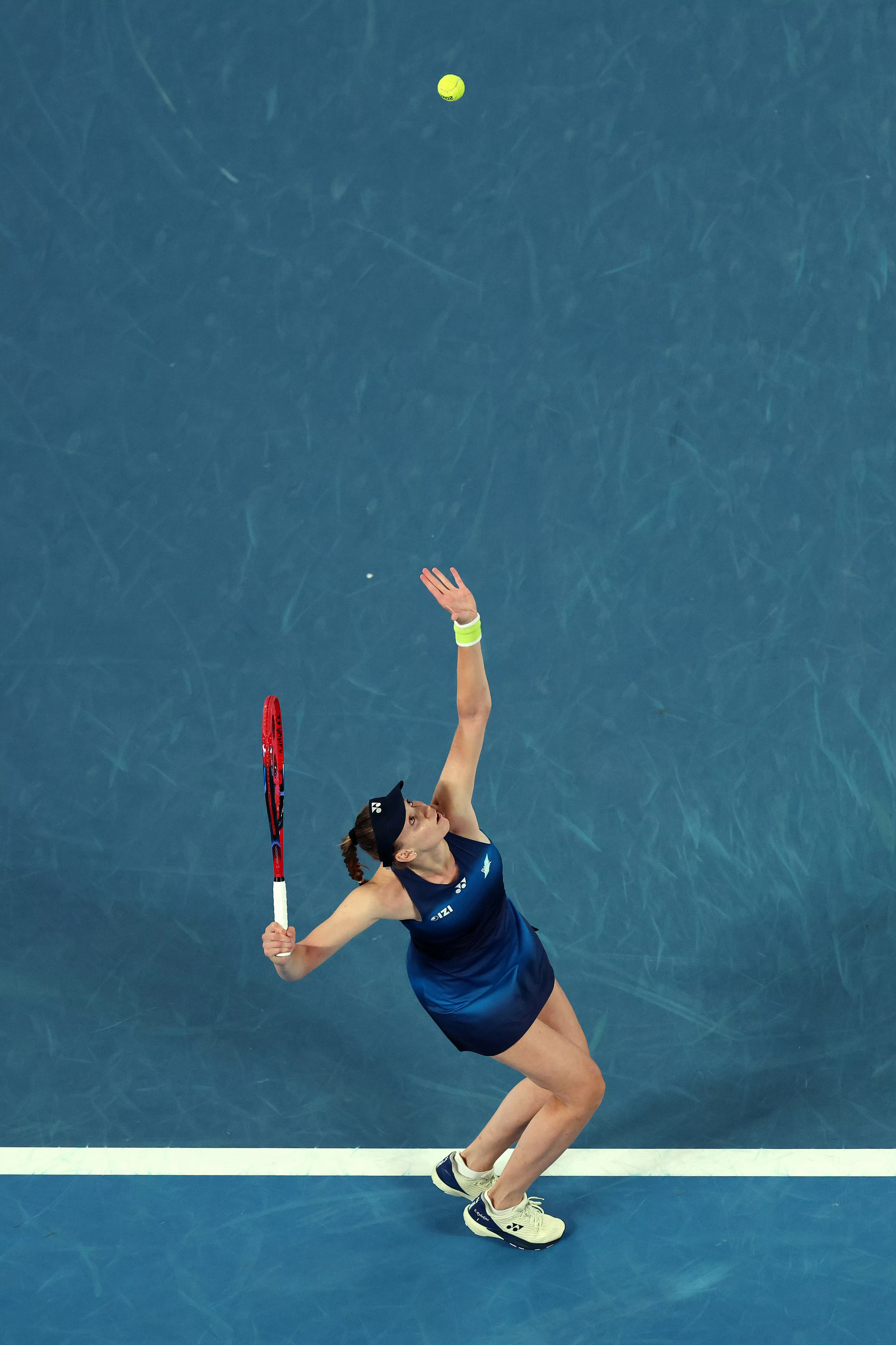 莱巴金娜晋级澳网女单16强2026澳网女单第三轮，5号种子莱巴金娜以6-2/6