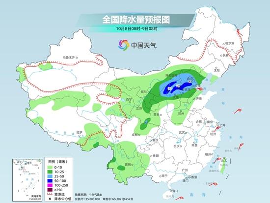 北方降雨频繁秋凉加重, 江南华南等地仍多高温天气