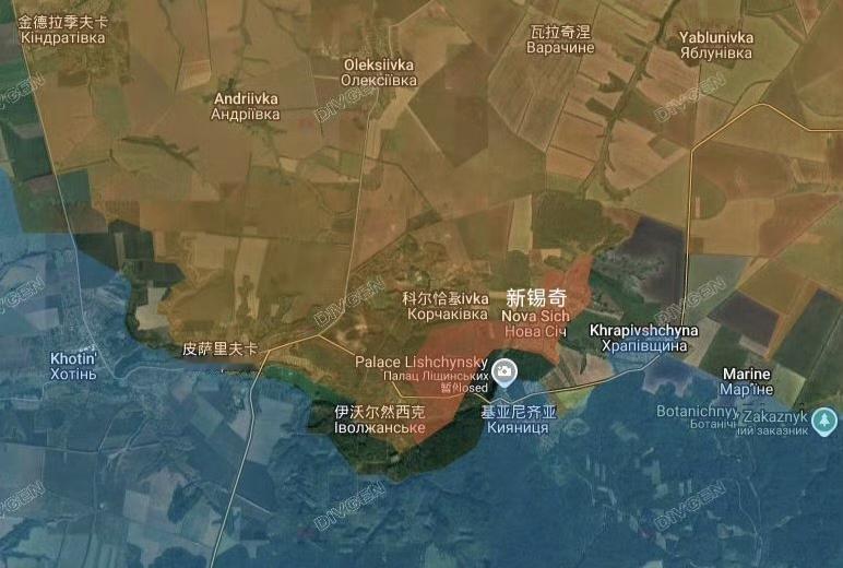 俄军北部集群今天跟开了挂一样，推进速度极快，相继占领了新锡奇及其周边、乌拉诺韦大