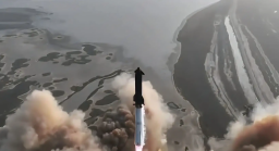 星舰第9次试飞：火箭喷烈焰笔直升空当地时间5月27日，SpaceX星舰第九次