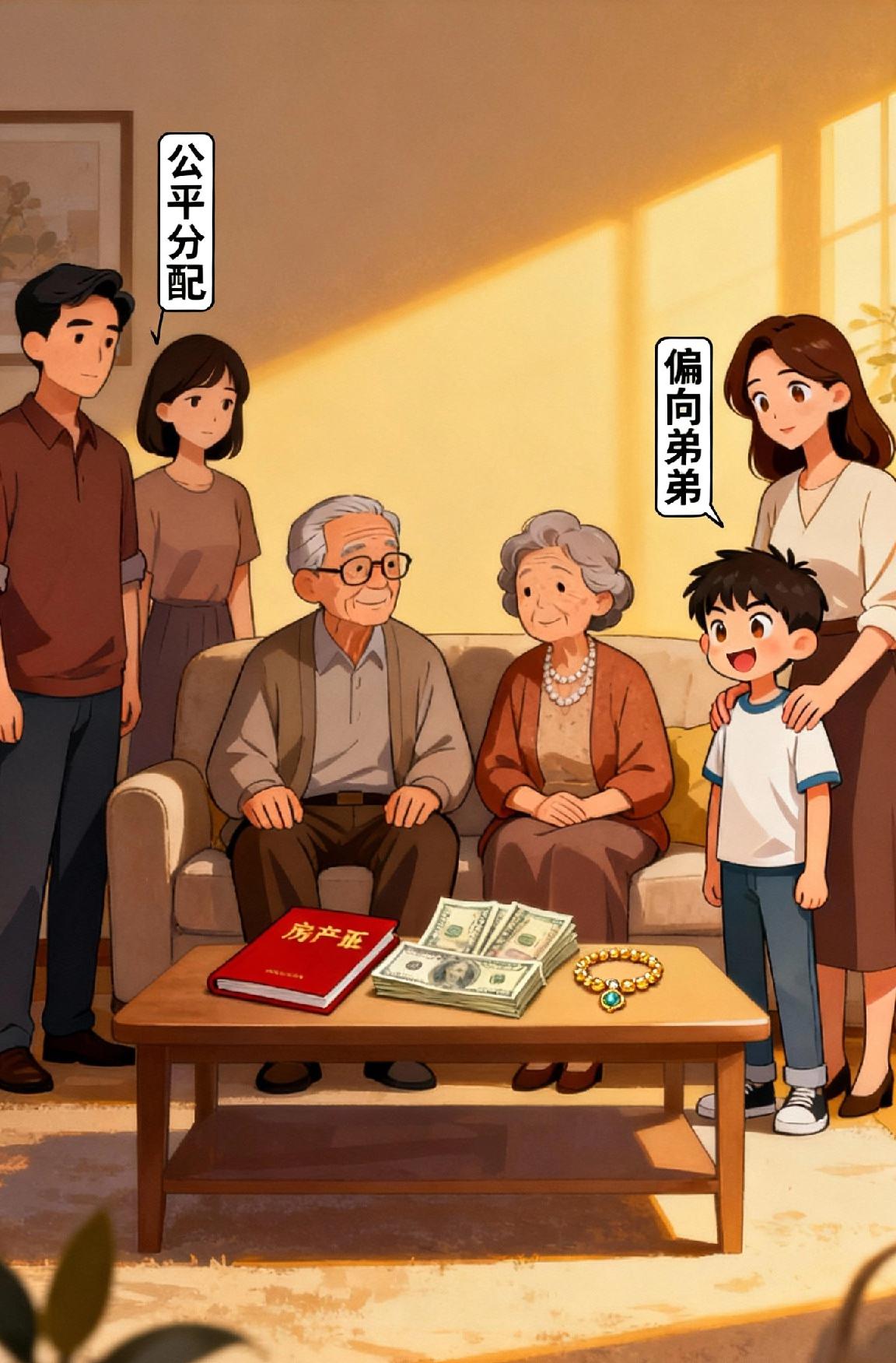出嫁的女儿不能拿娘家的遗产吗？爸爸妈妈回山东老家看望88岁的奶奶，妈妈提议趁奶
