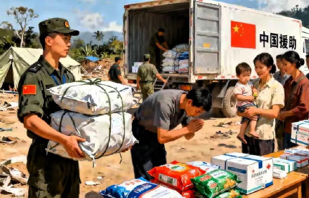 家人们谁懂啊！中国援助菲律宾灾区的消息一出，好多人心里都憋着股劲儿，太不爽了！