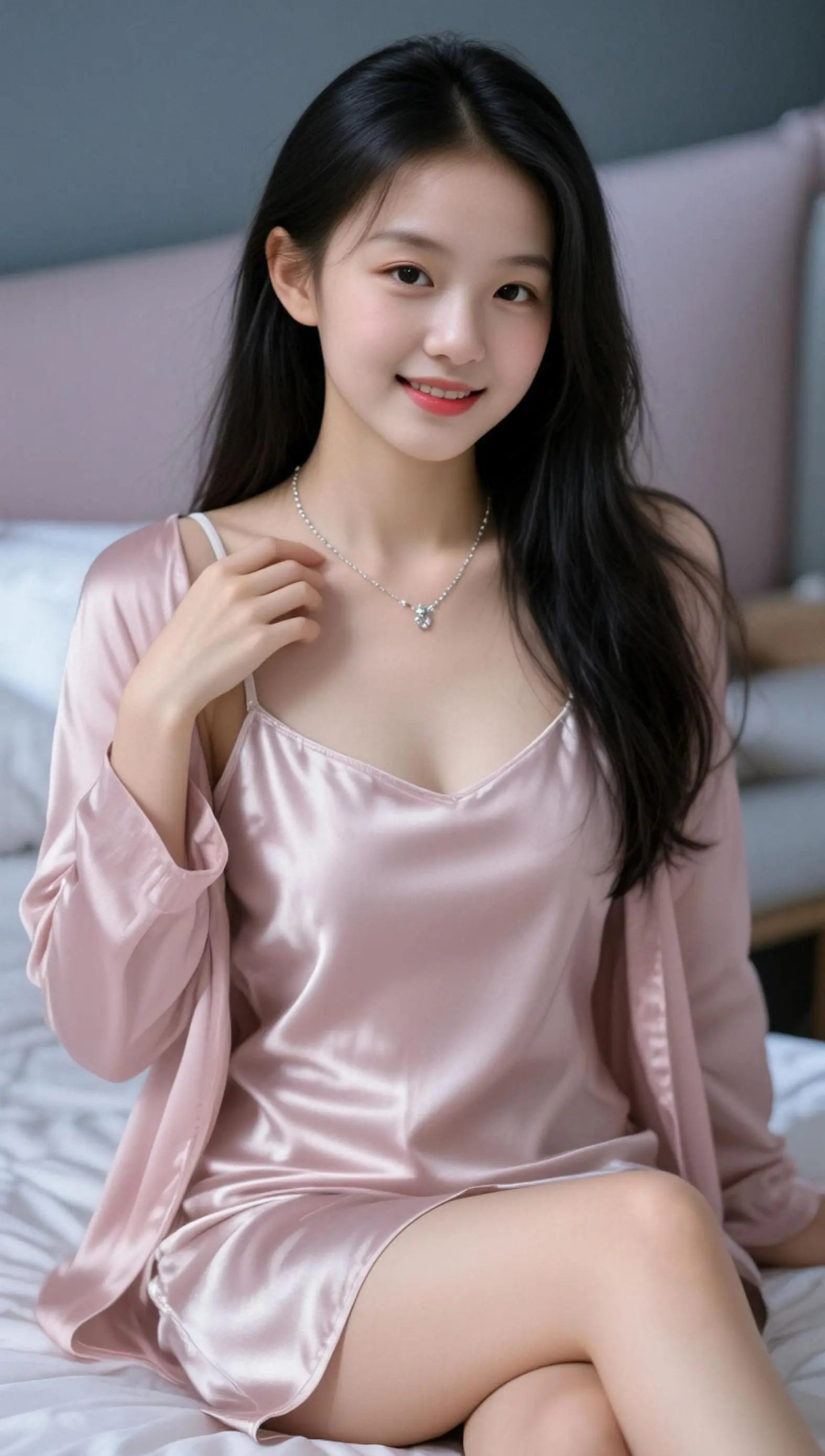 AI少女柔美写真 ai创作