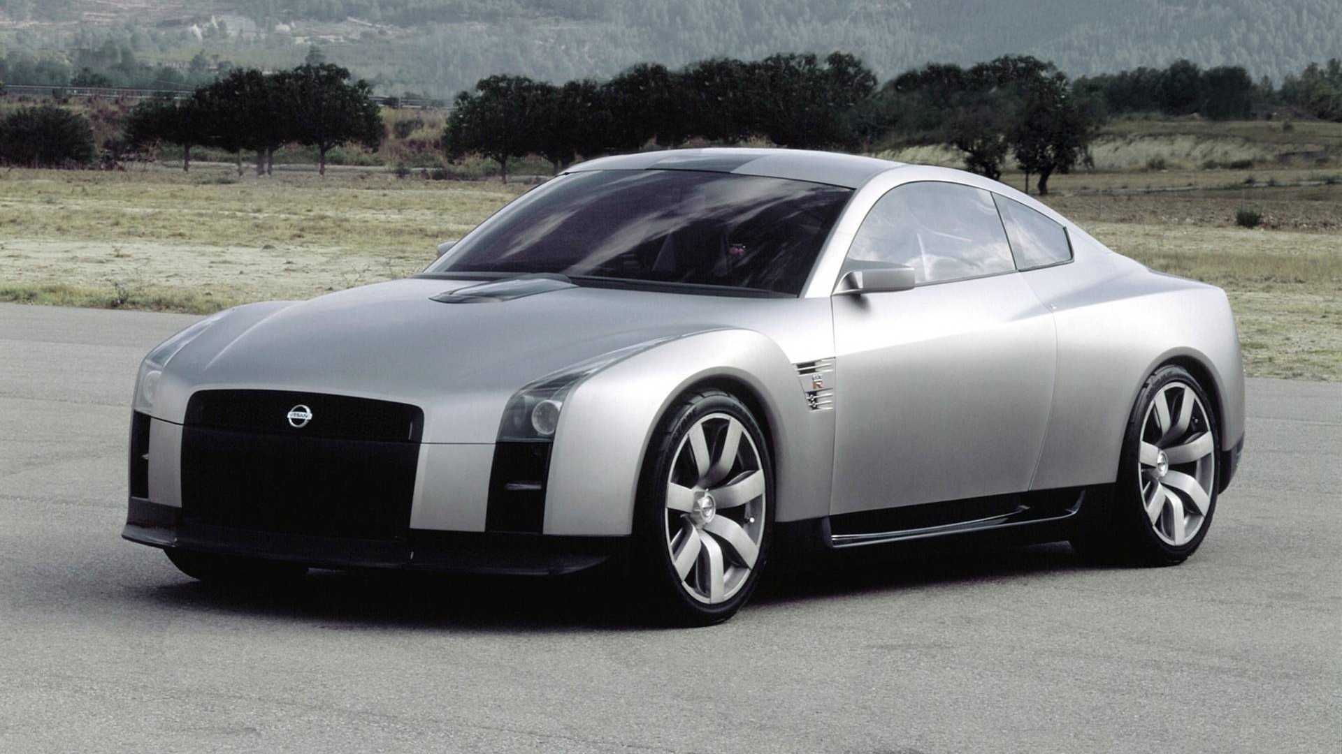 一天一张文艺照日产R35GT-R的首款概念车——2001日产Skyl