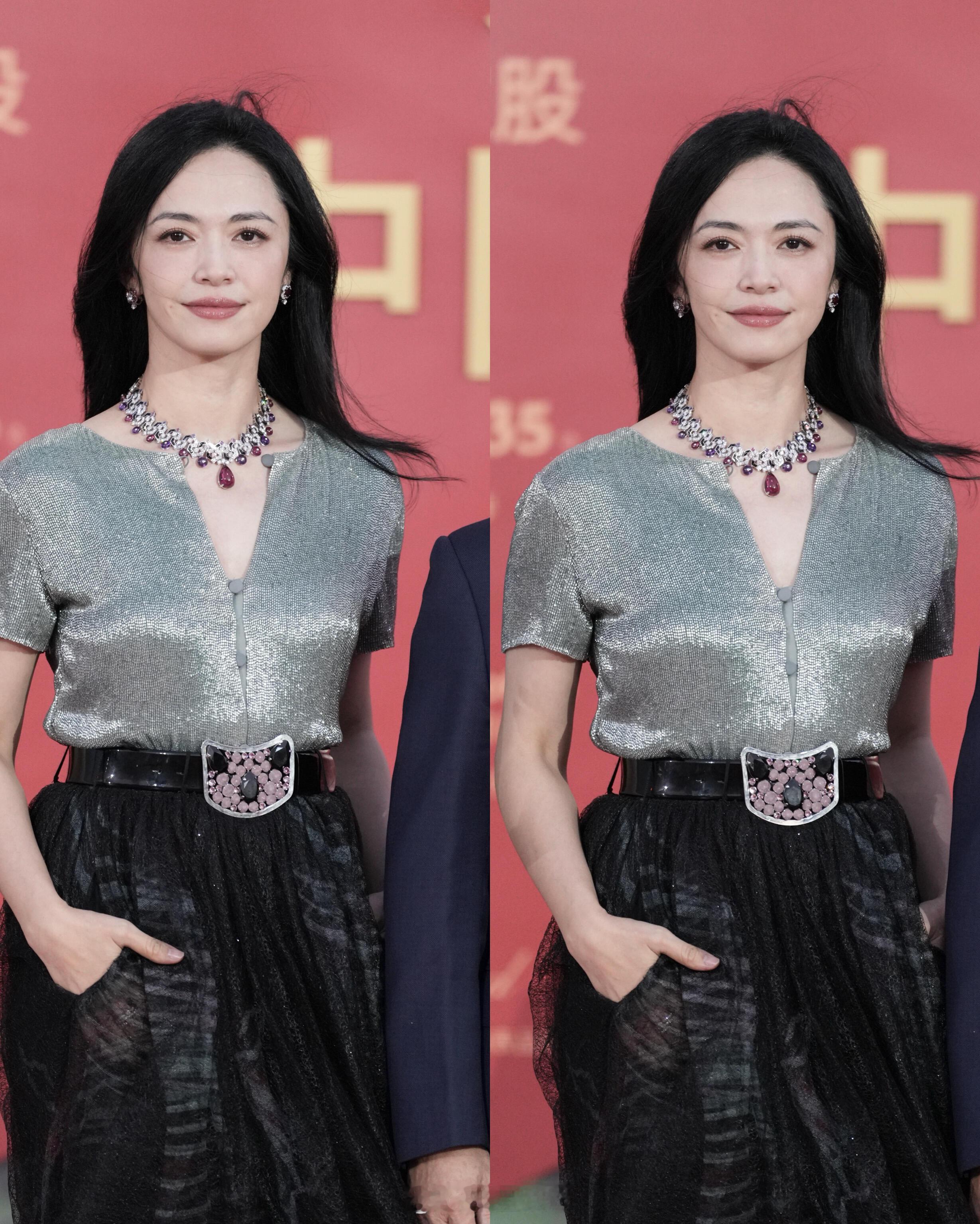 我说，姚晨这状态就该配顶级高定！