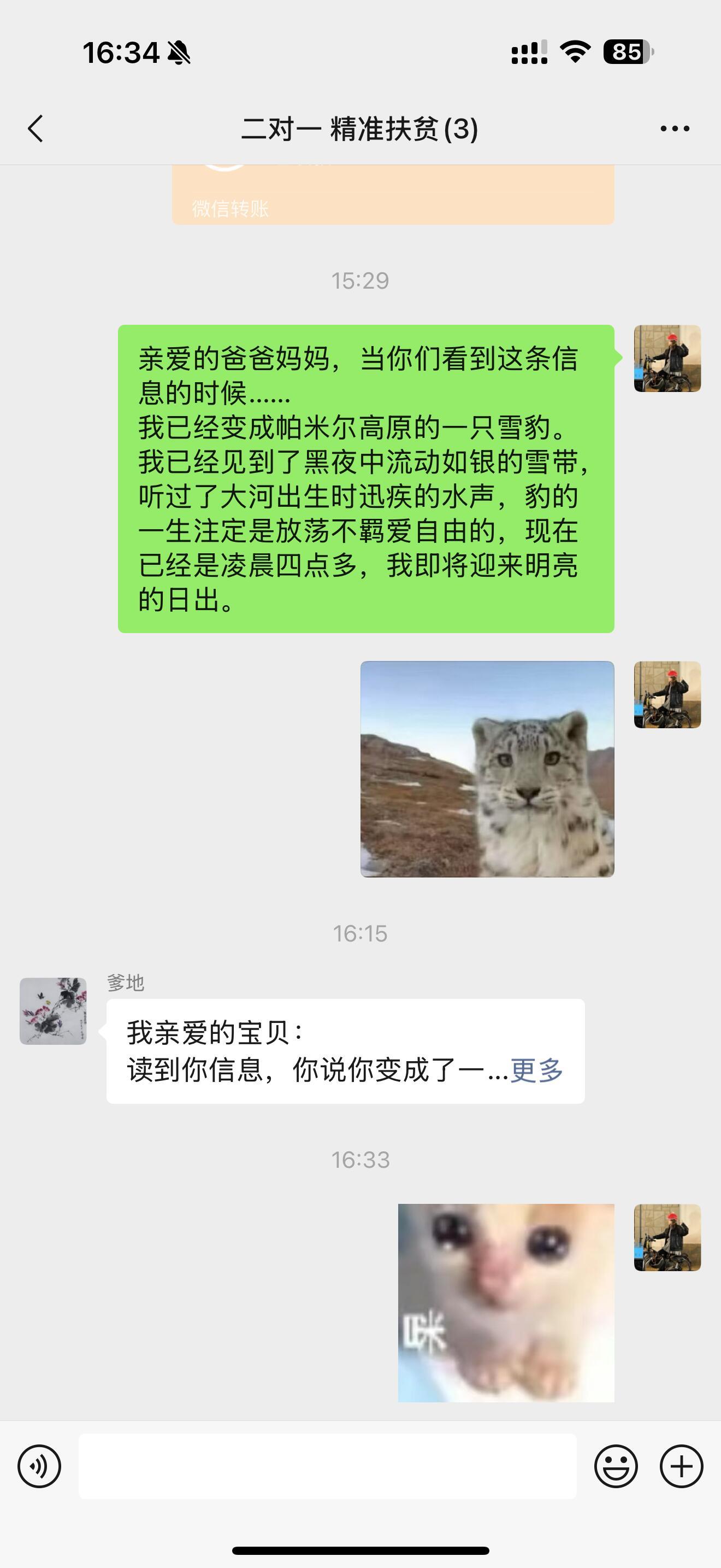 当我玩梗却被爸爸感动到​​​