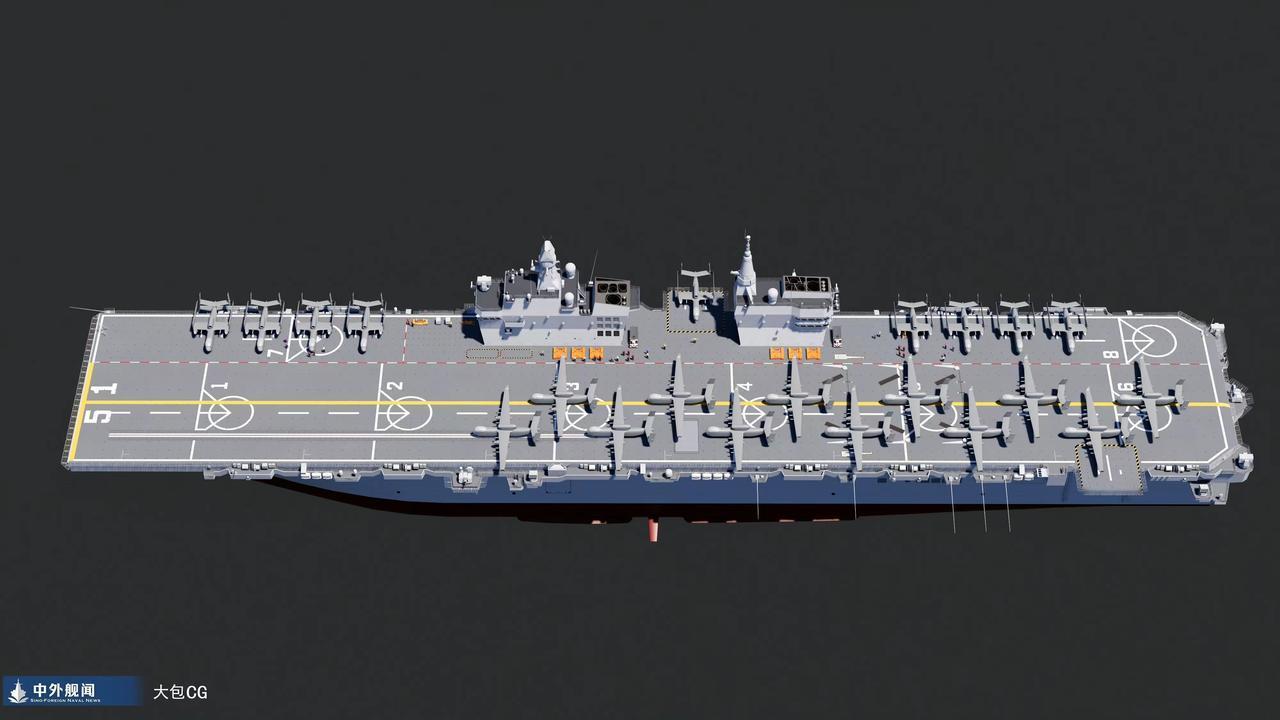 网友真敢想啊，076两栖攻击舰搭载几十架九天无人机。把九天无人机改装成可以进行