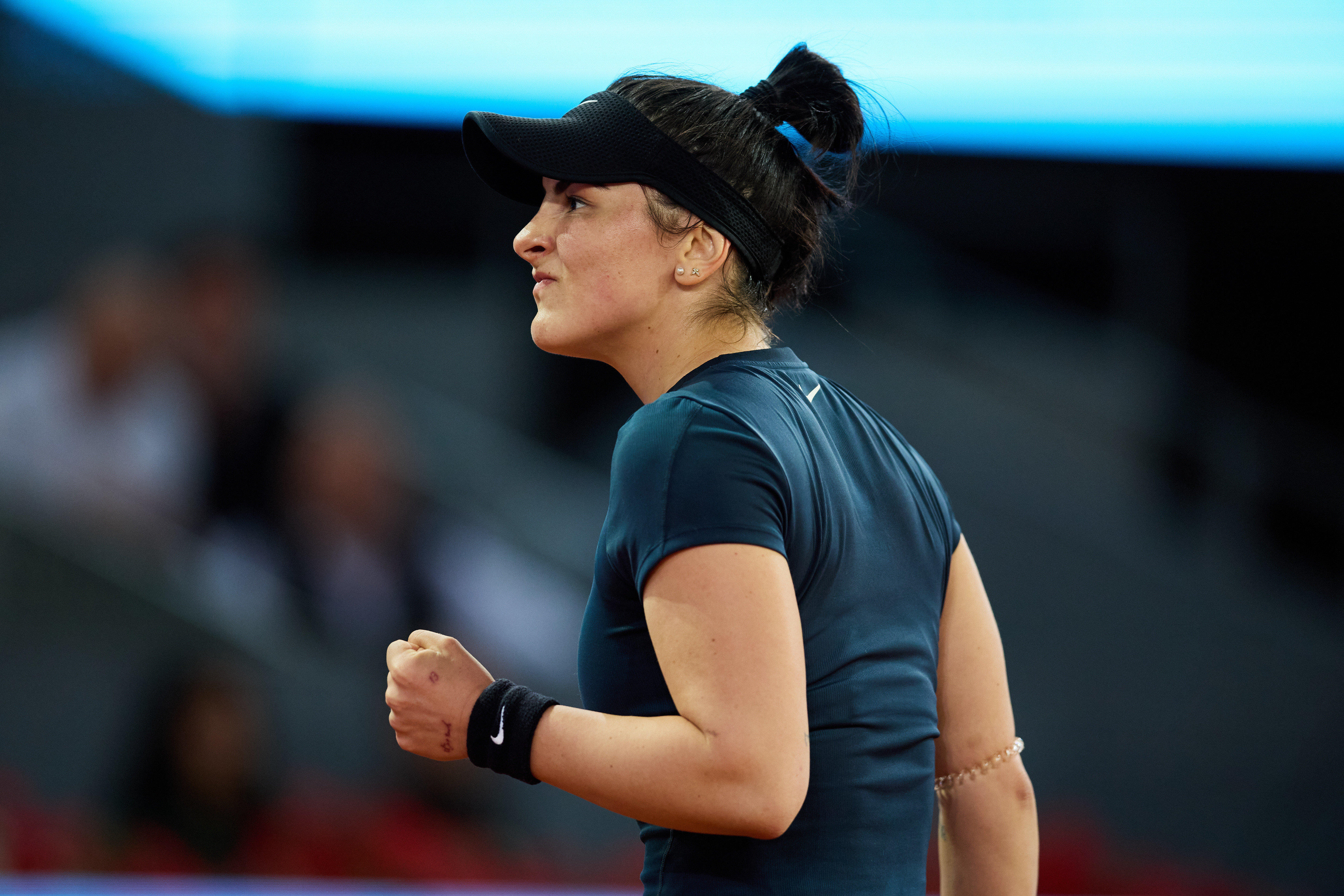 WTA1000罗马站首轮，安德莱斯库以6-06-3击败本土外卡乌尔杰西，时隔三