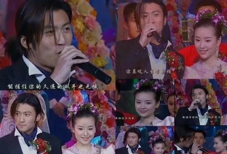 在2000年春晚开演之前，谢霆锋和周迅会携手唱歌这个新闻就满天飞，结果因为周迅工