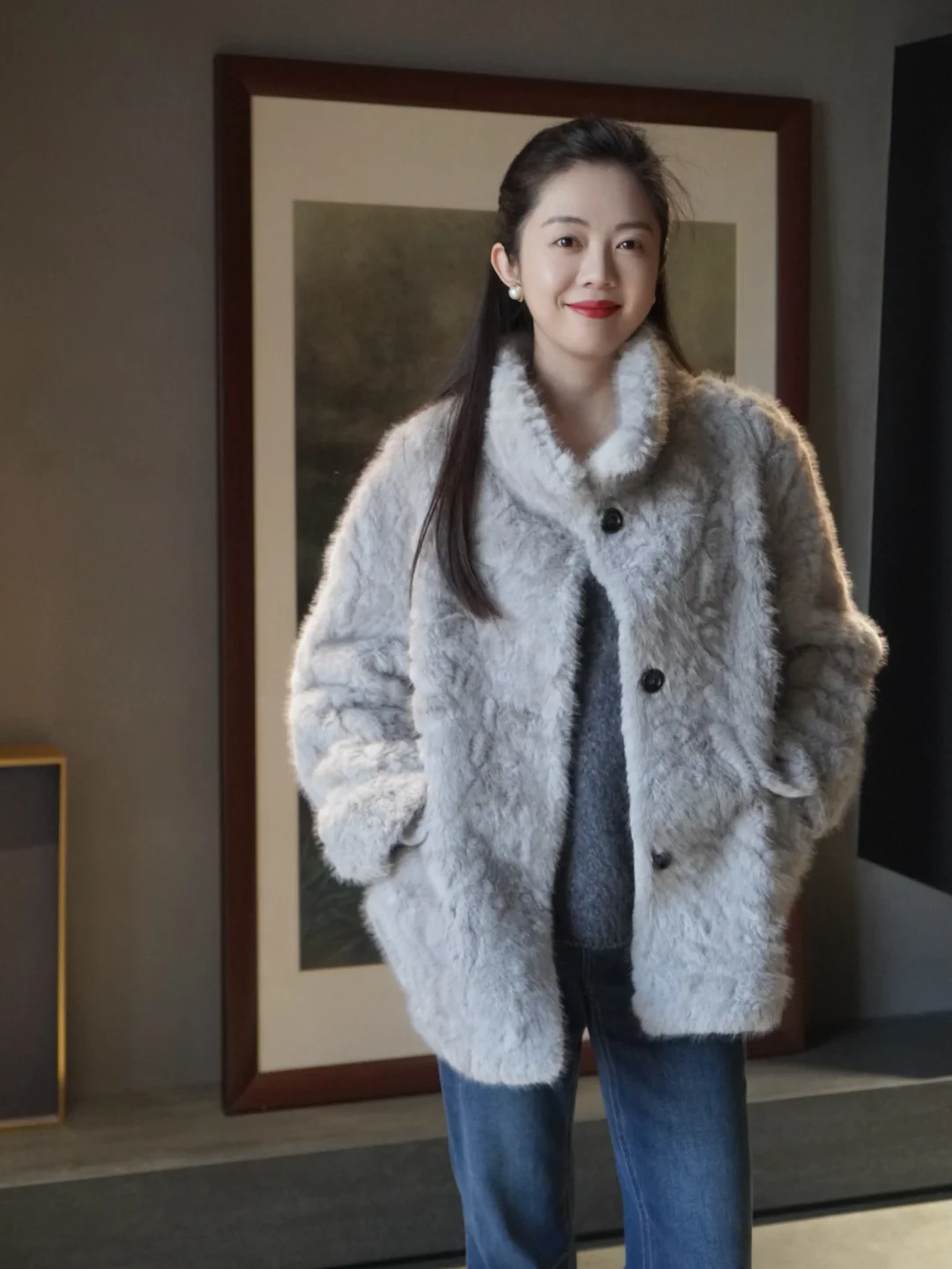 冬天的外套就是要保暖不臃肿。🧣🫧