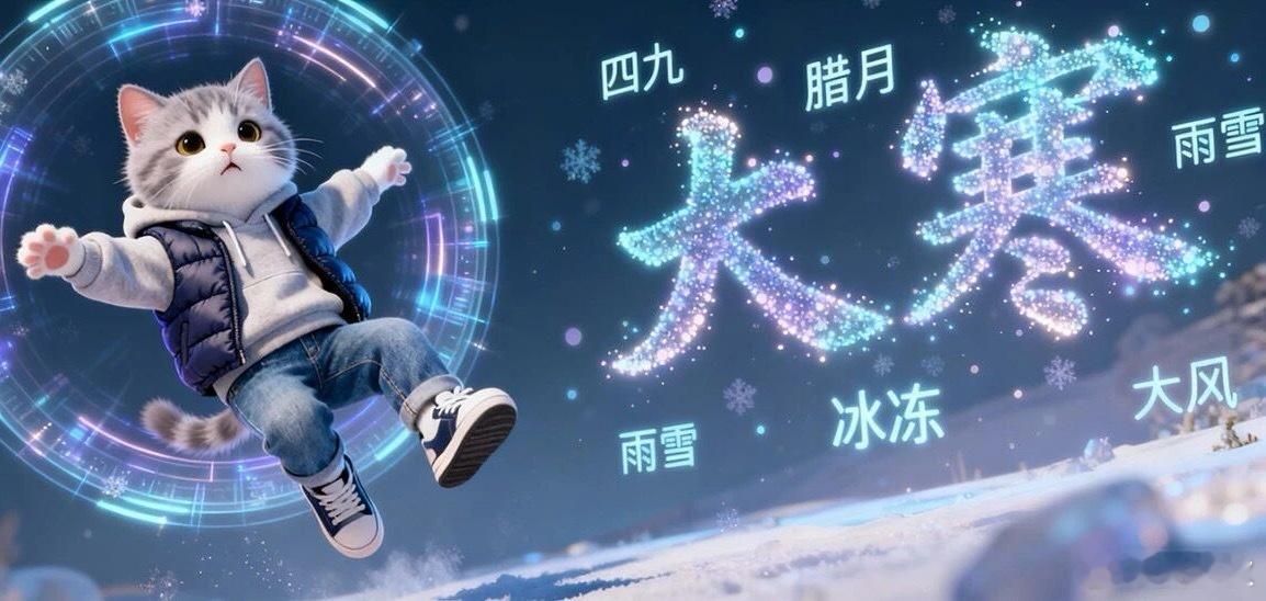 -6℃最冷-6℃，而且风力增大，还有小雨……今天（19日），上海人感受到了降温的