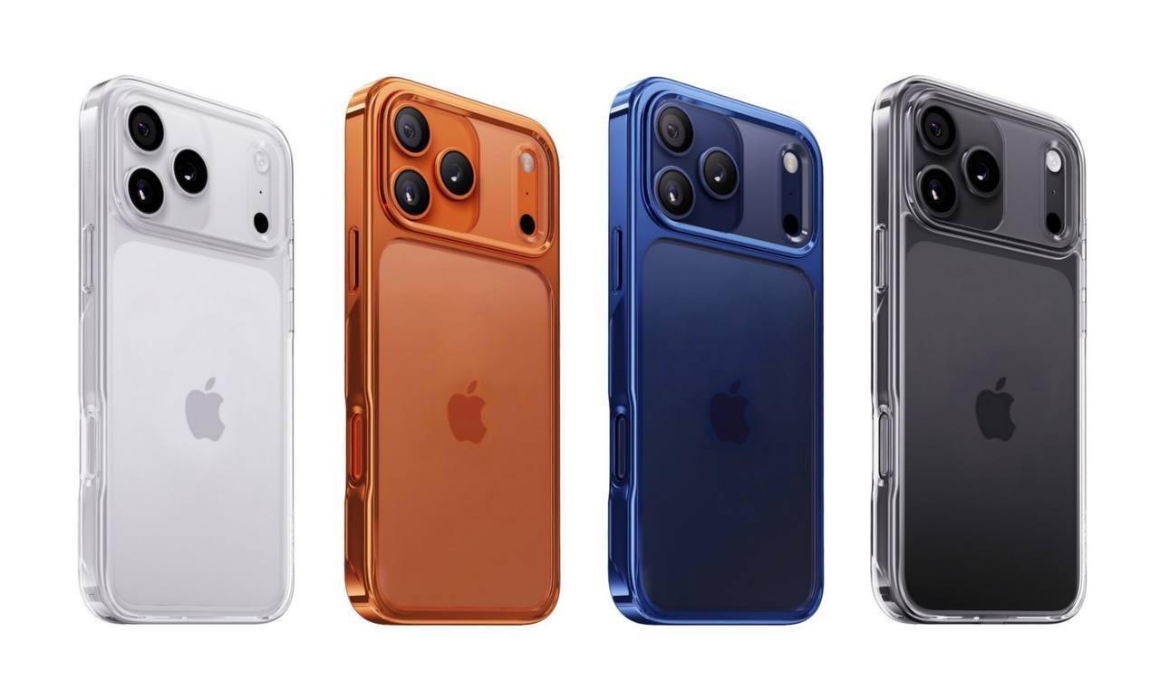 iPhone17Pro/Max的四款配色黑、蓝、银、橙，大家喜欢哪个配色版本