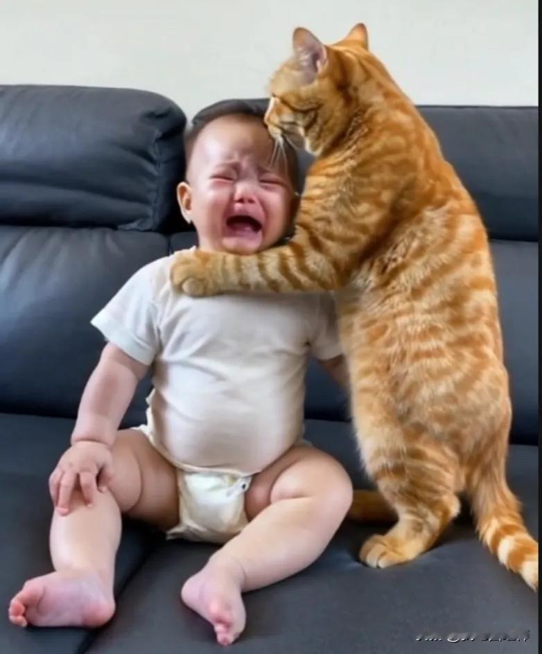 全网都被感动了，儿子儿媳都要上班，于是就让奶奶过来帮忙照顾宝宝。这一天奶奶看宝宝