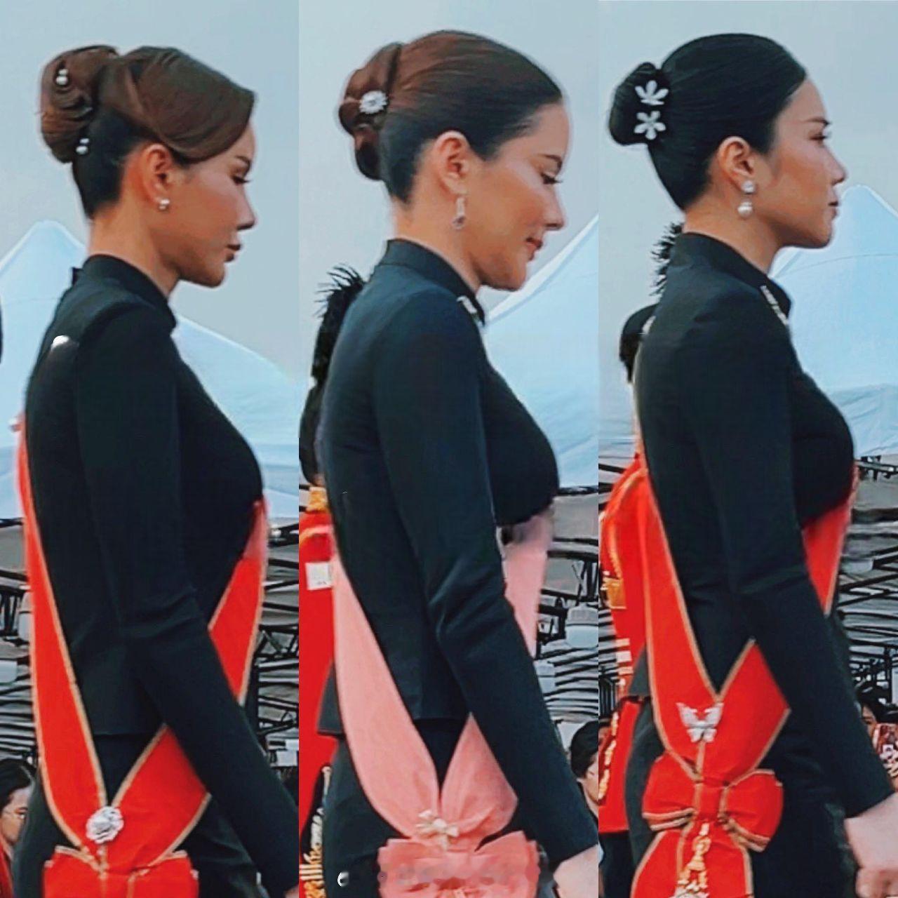 王室王室泰国王室素娘娘2025年12月5日，暹罗王室成员出席九世的祭祀，感觉三