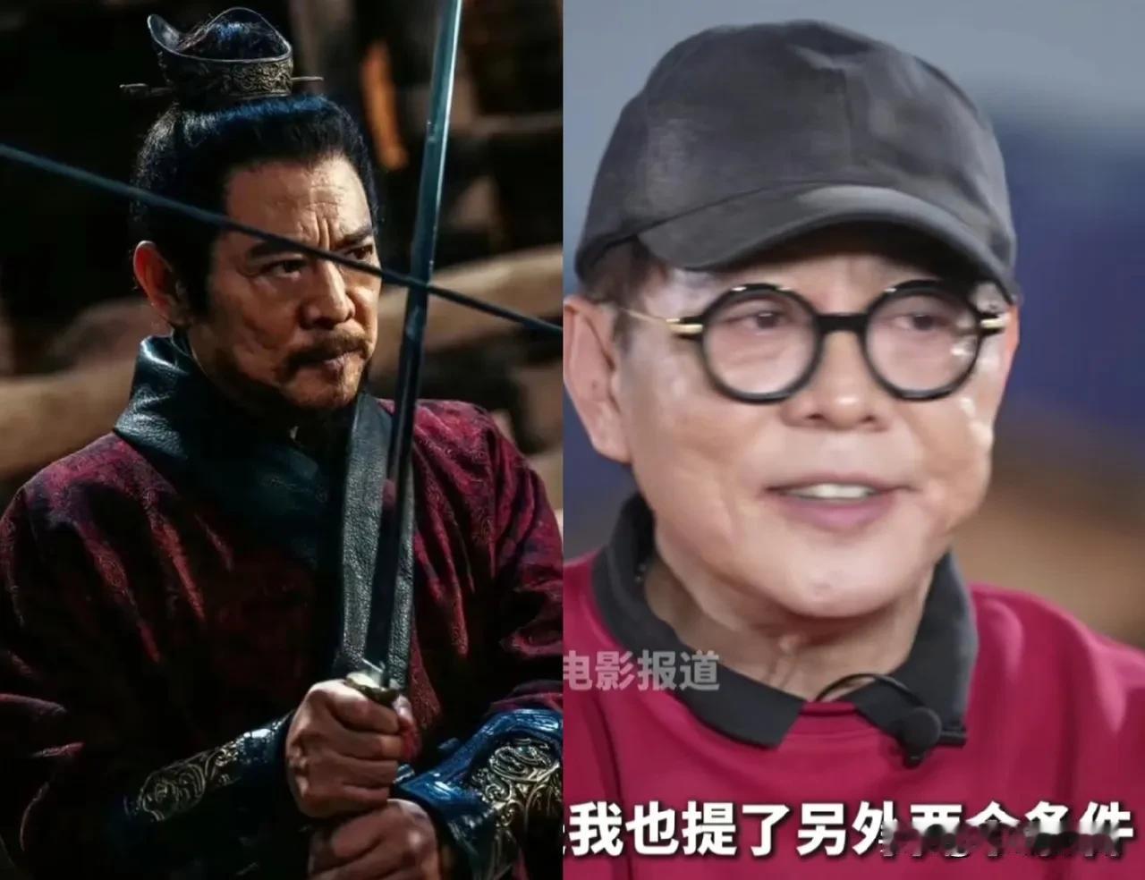 万万没想到。吴京去请李连杰出演《镖人》，他没有立刻答应，反而提了两个条件。