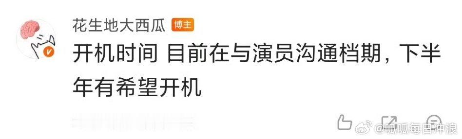 赵丽颖要进组了，🍉主说她要拍《女刑警队长》，但是这部剧之前一直说是杨紫的，这是