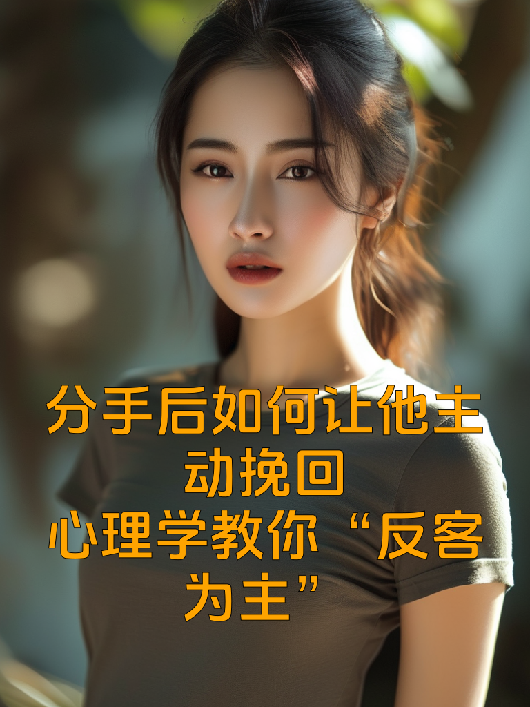 分手后如何让他主动挽回？心理学教你“反客为主”