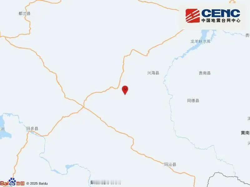 青海连发两次5级以上地震，两次震中相距1公里，相隔18分钟，西宁、兰州等地均有震