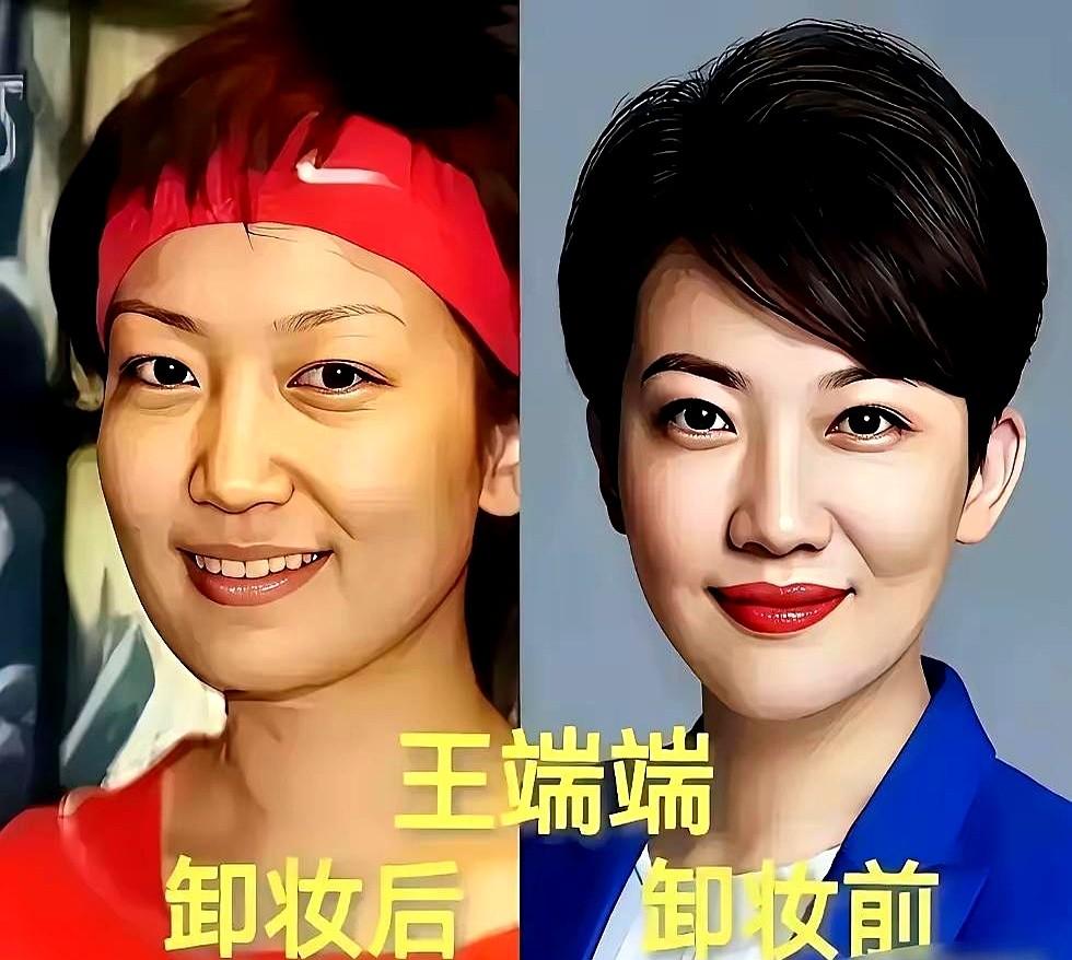 我就说央视主持人卸了妆以后，最漂亮的是李红。央视那么多漂亮的主持人，我偏偏就喜