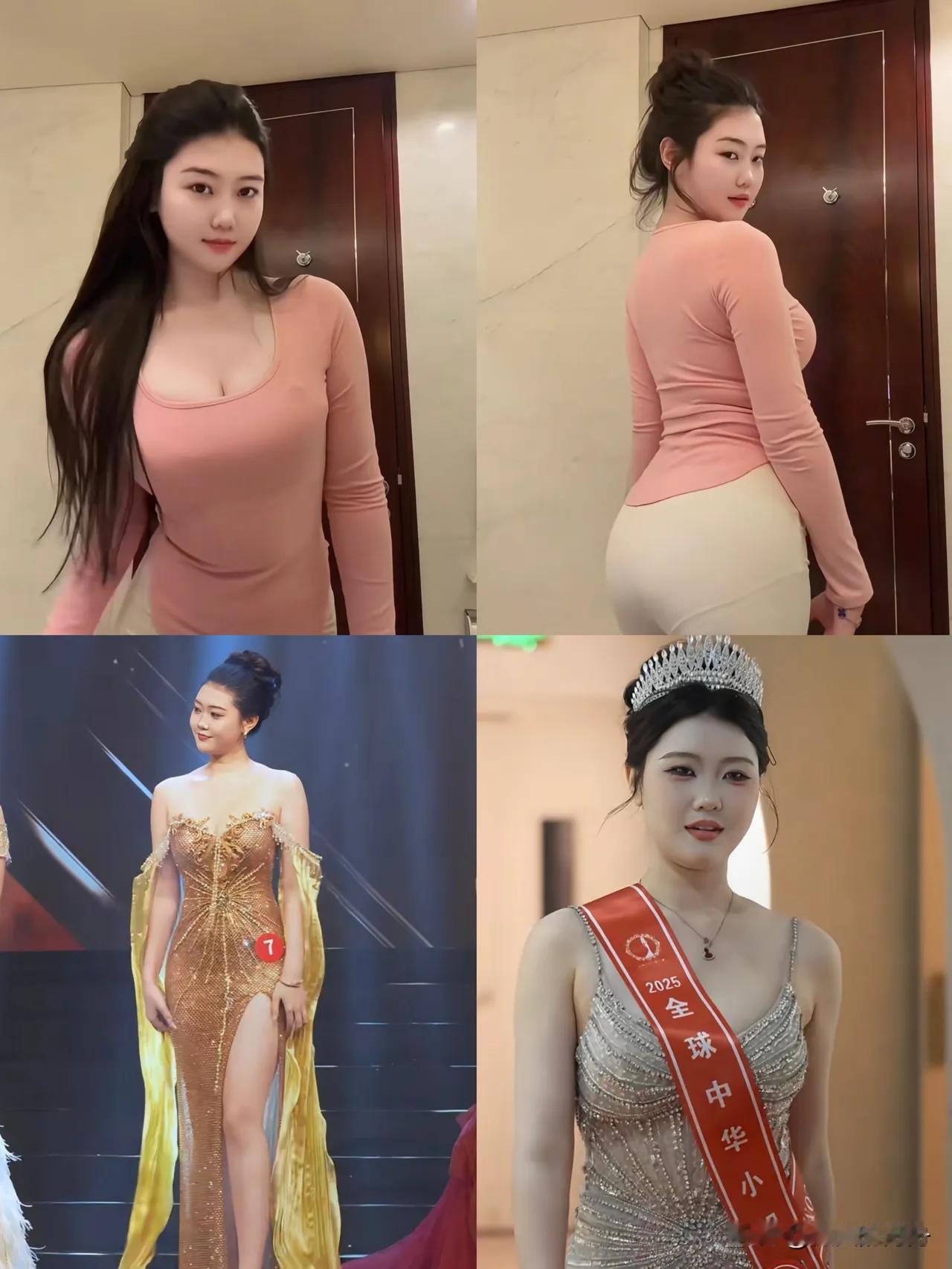 全球中华小姐，怎么看都好奇怪19岁的全球中华小姐香港总冠军，日常的生活照，也