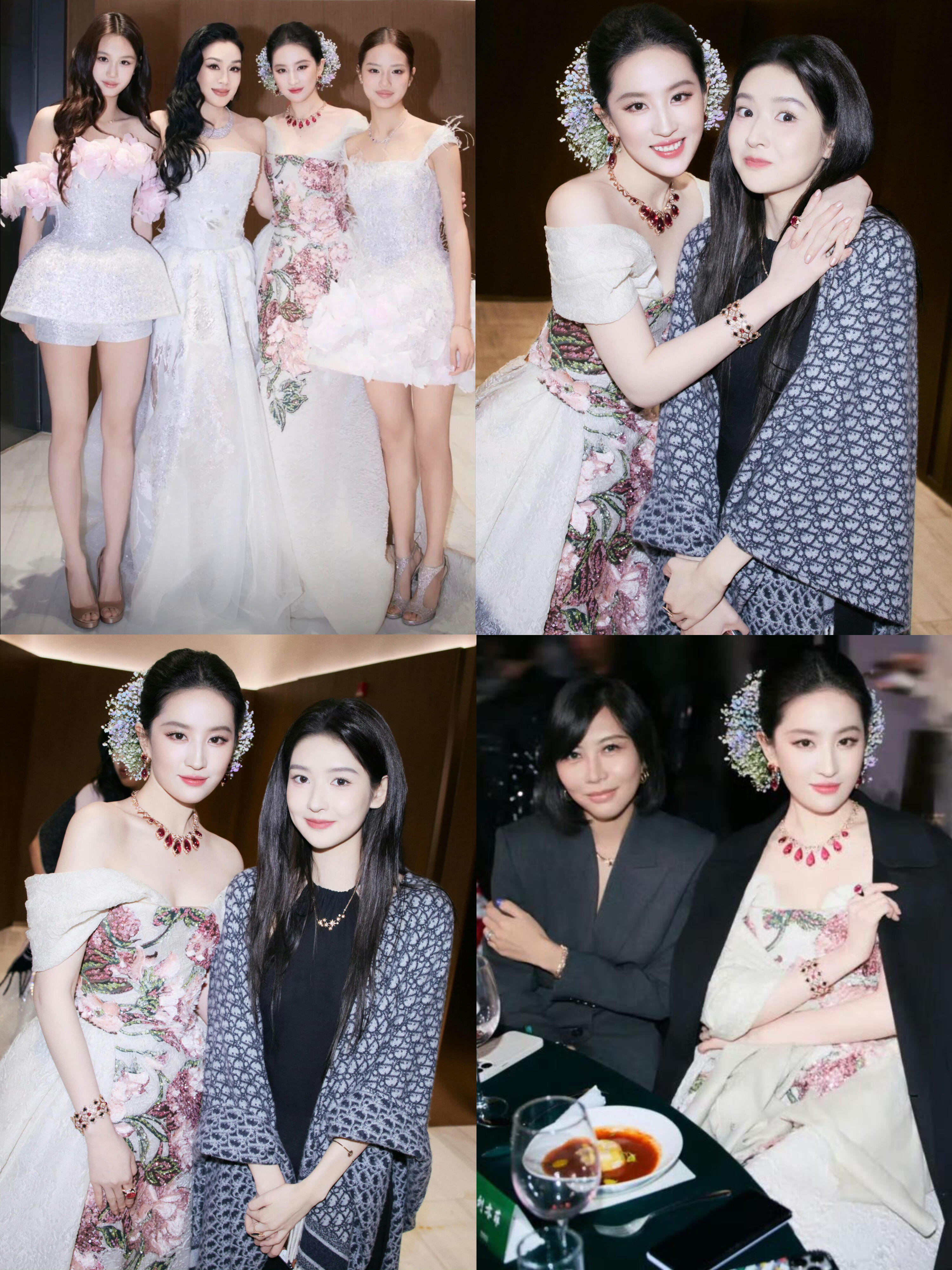 刘亦菲与钟丽缇母女合照这是不是一场刘亦菲粉丝见面会