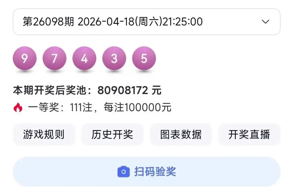数字全中又如何！排列五顺序不对一切白费，江苏彩民10倍投痛失100万，遗憾到夜不
