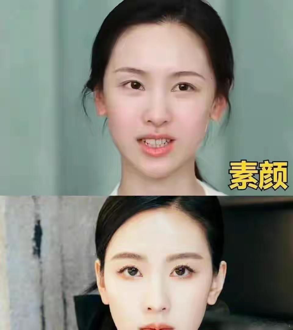 看了陈都灵才知道，原来不是每个人化妆都好看的啊