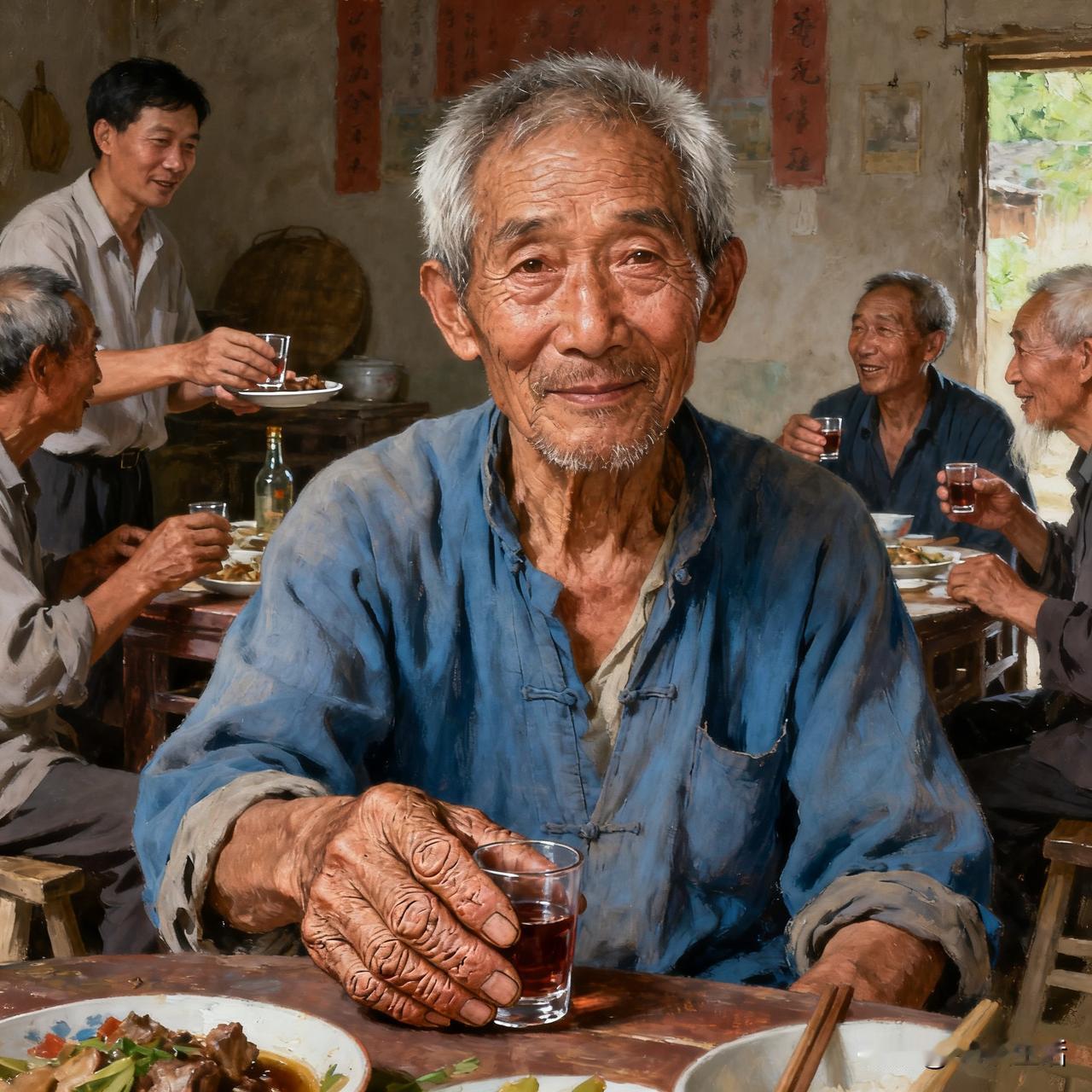 父亲戒酒打我记事以来，父亲就爱喝酒，那种几块钱一斤的农村街上的“粮食酒”，他不