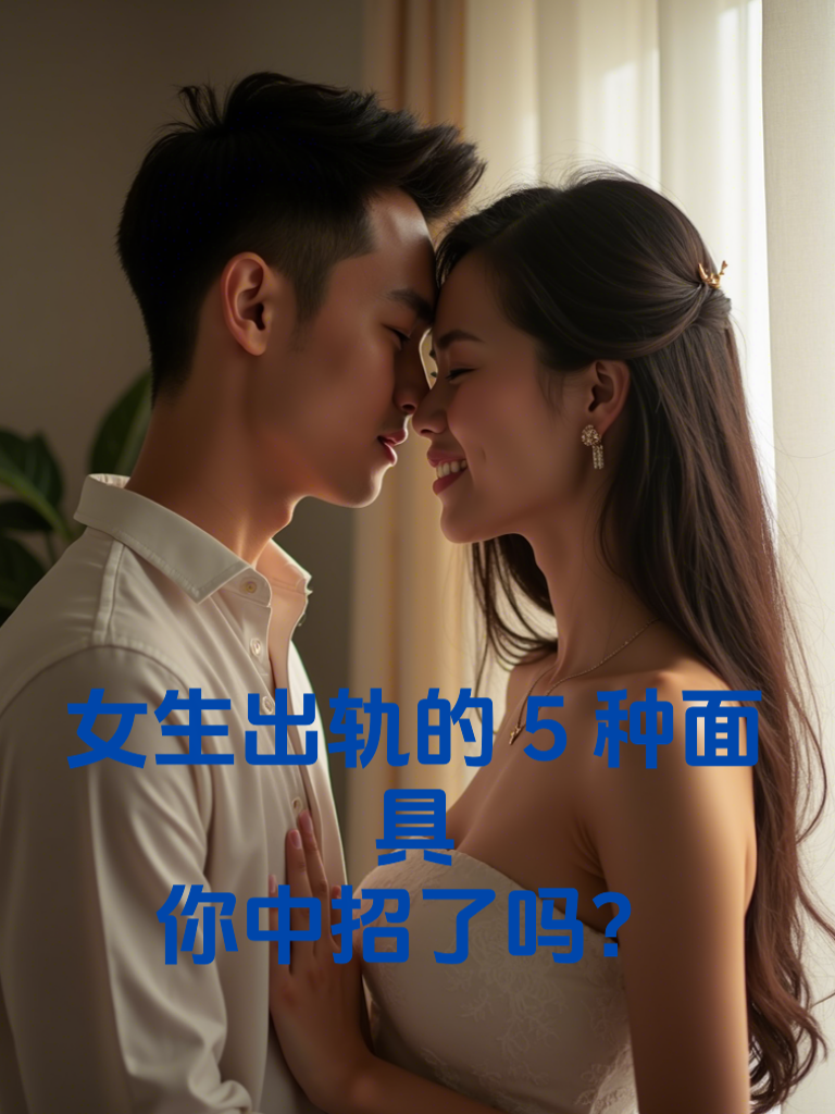 女生出轨的5种面具，你中招了吗？