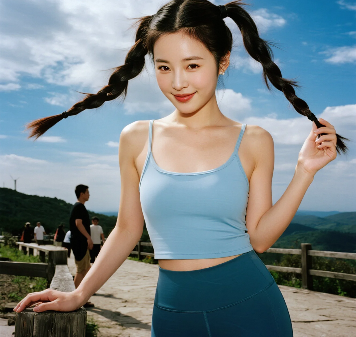 从山脚到云端：小姐姐的登山穿搭进化论
