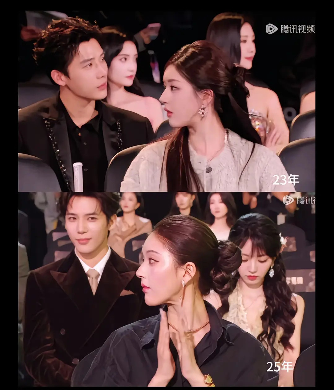 赵露思的粉丝还在坚持没整容。明明额头和下巴就这么明显。