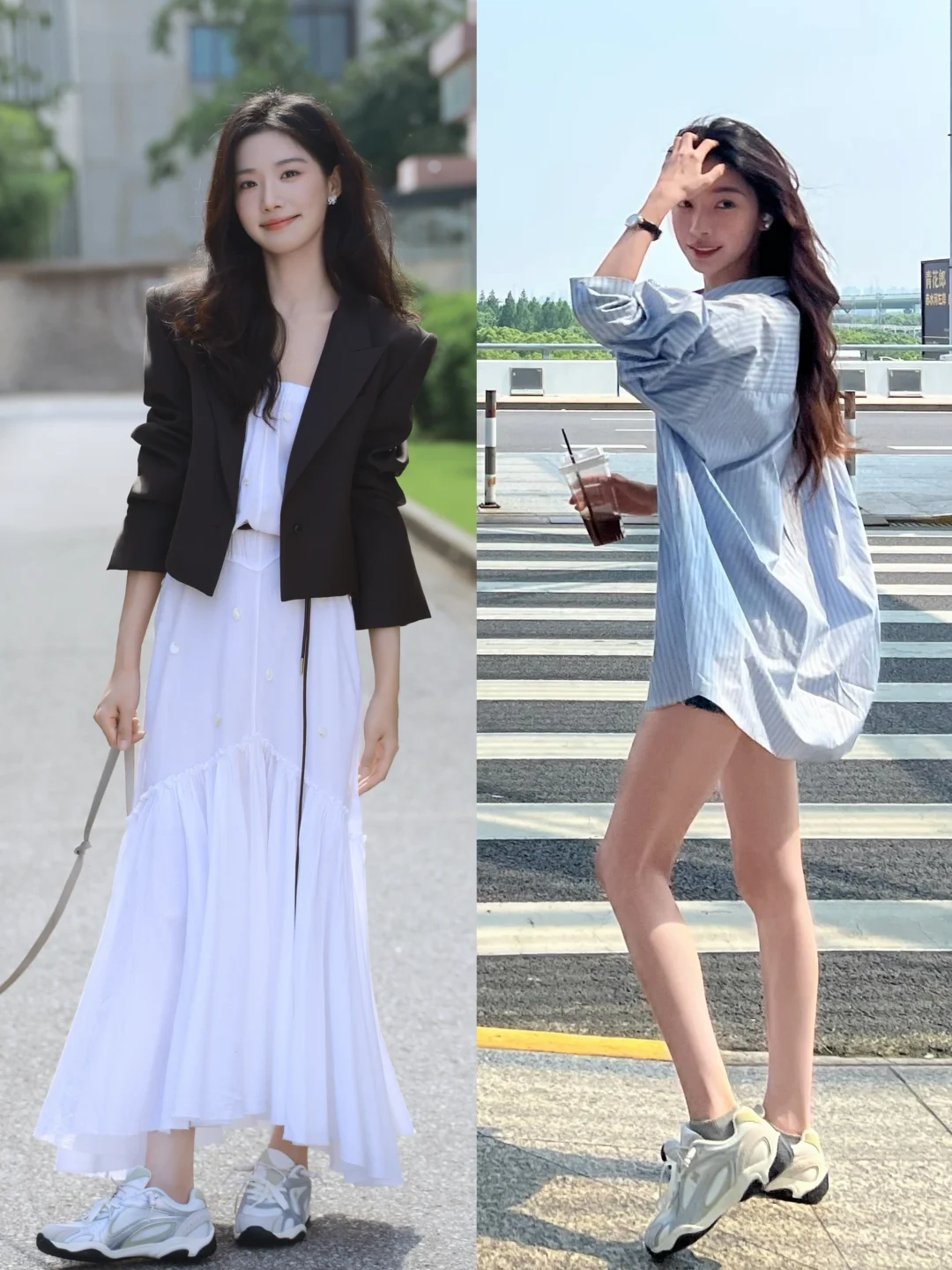 卢昱晓×易梦玲｜审美撞款！薄底鞋拿捏松弛感