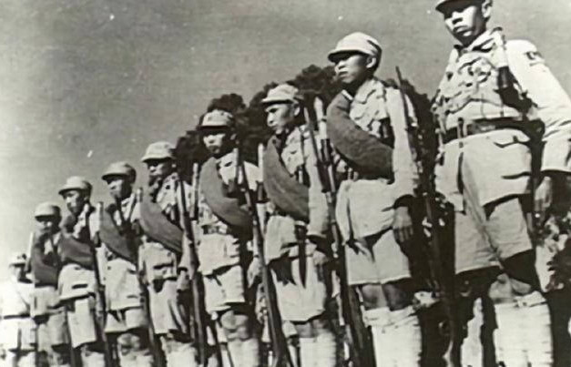 1942年1月的一天中午，第三次长沙会战，野战重炮连连长白太常从望远镜里看到，