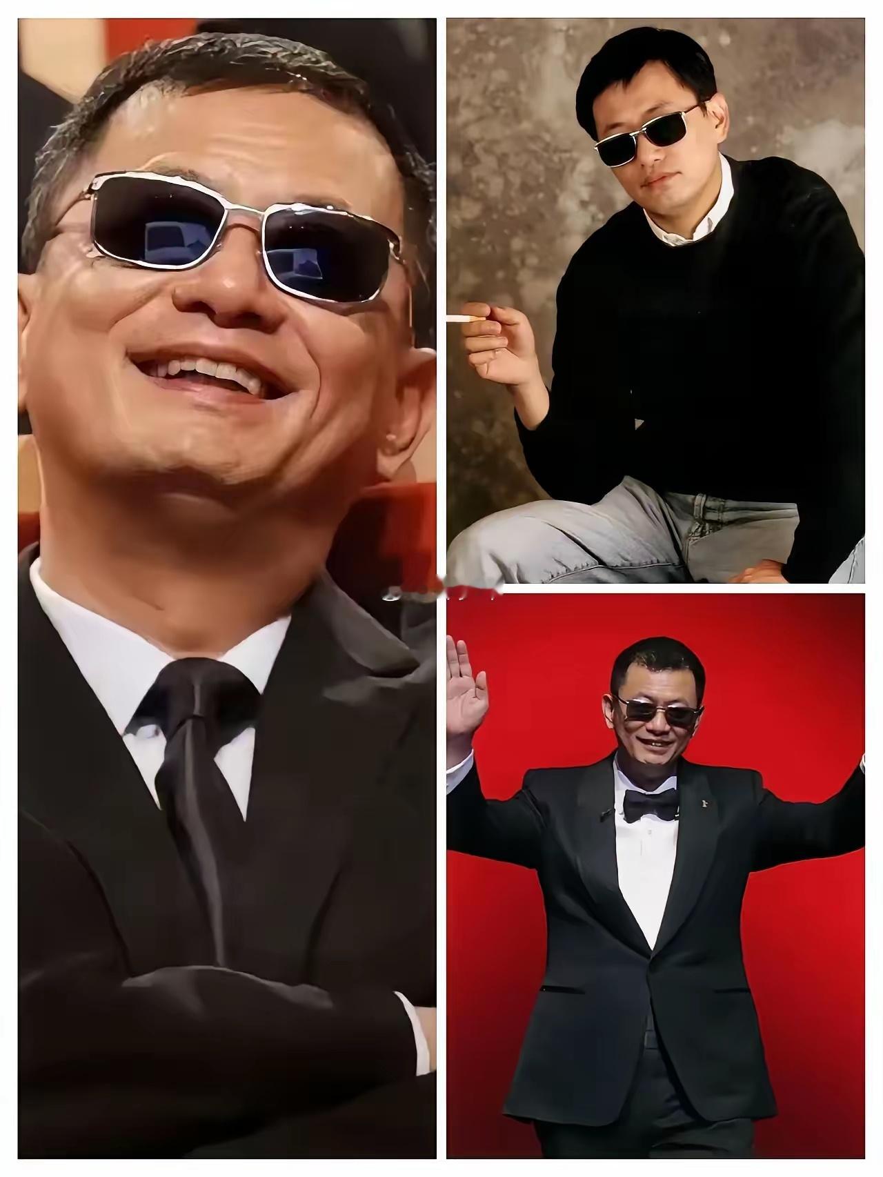 我表姐是学心理学的，​她说，像王家卫这样的大佬导演，​走哪里都把墨镜焊脸上，根本