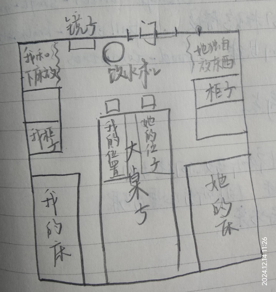 室友给我的小纸条该怎么回复啊？