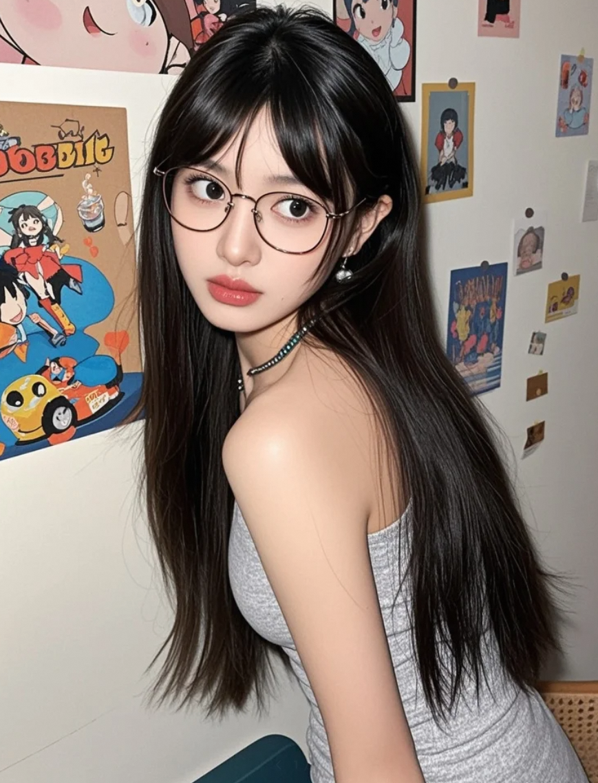 她的美，无需言语也能打动人心。