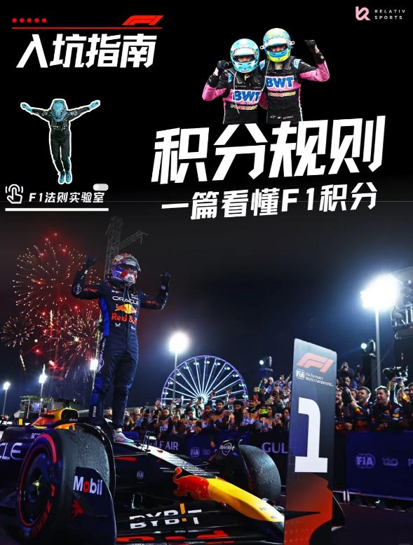 全网最全！F1积分规则一文看懂🏎刚看F1特别容易懵：积分怎么算？冲刺赛