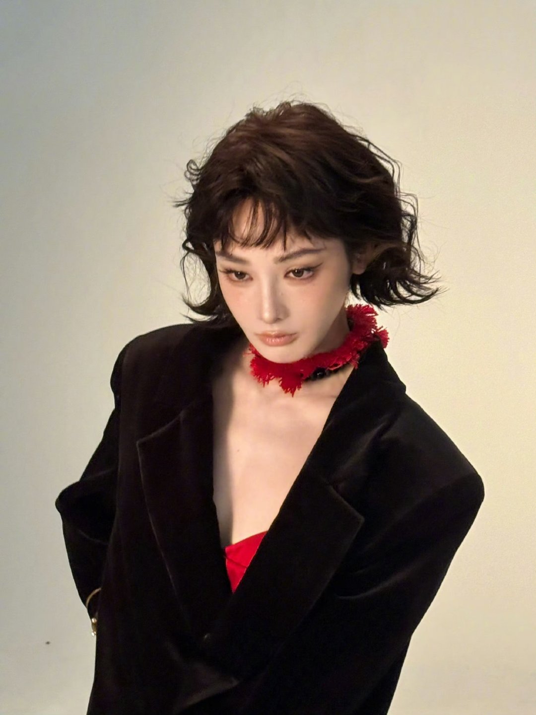 彭小苒眉上刘海谁还没被彭小苒的眉上刘海美到！又甜又灵，适配度满分?